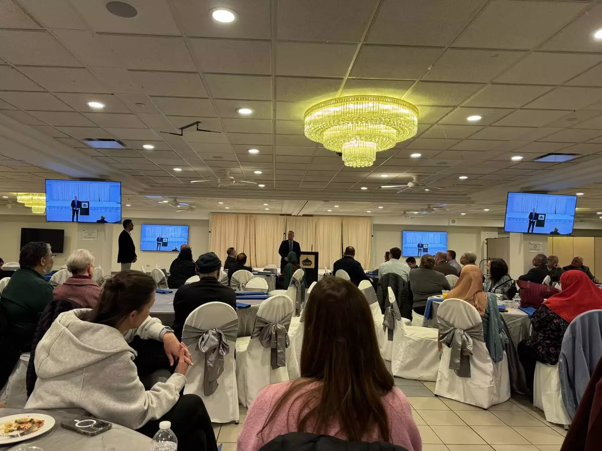 Reception at Islamic Foundation